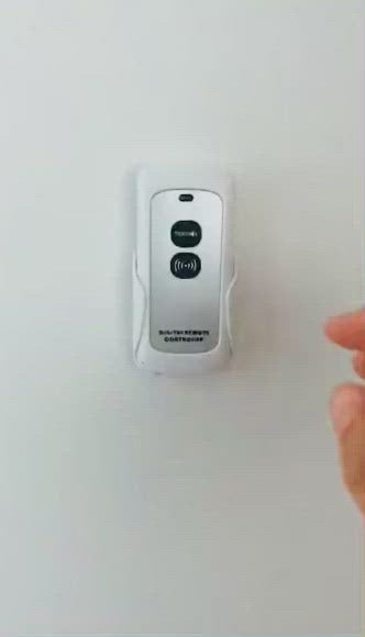 MiFire wireless interconnected smoke alarm remote. Video clip of wall mounting.  MiFire Australia